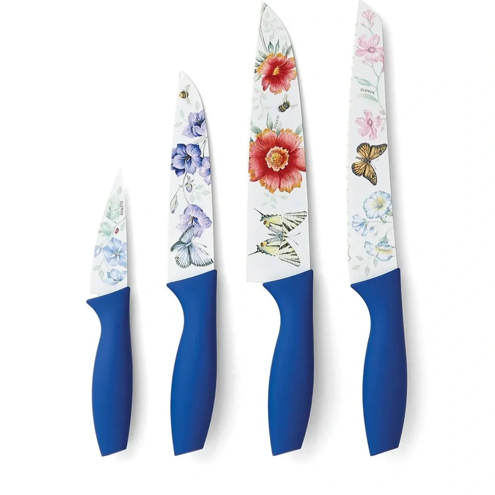 LENOX Butterfly Meadow 4-Piece Knife Set. Brand New in Original Box! - Picture 4 of 8